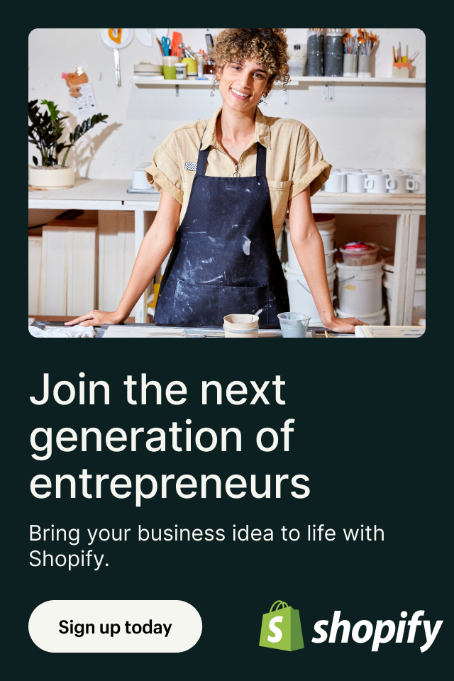 Shopify advert