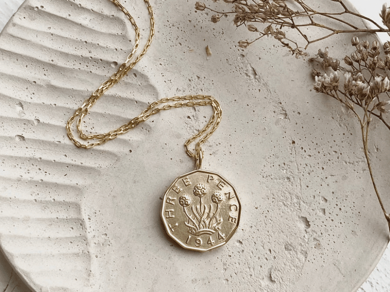 1944 Classic Thrift Coin Necklace