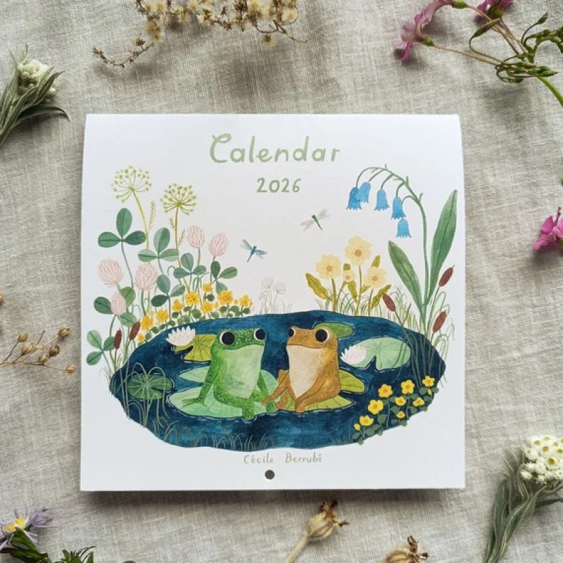 2026 Calendar by Cécile Berrubé