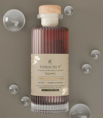 bottle of vanilla extract