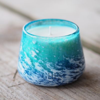 ‘Aurora Borealis’ Refillable Scented Candle: Stardust and Stormclouds