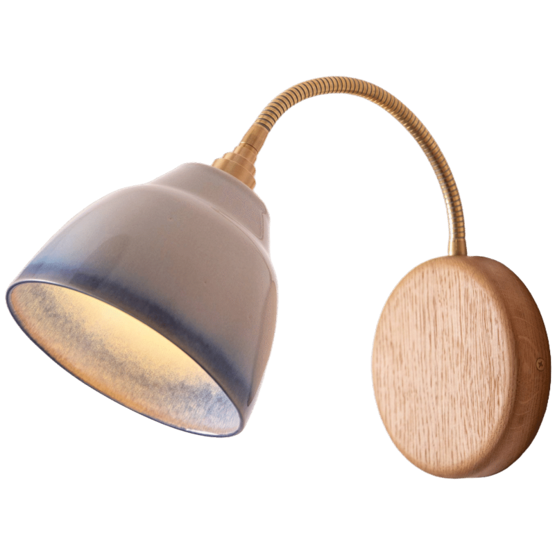 Blue and White Flex Wall Light