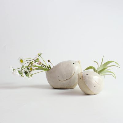 Ceramic Bird Airplant Holder