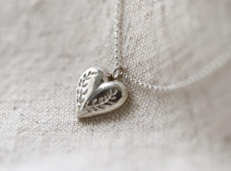 Botanical Heart Necklace