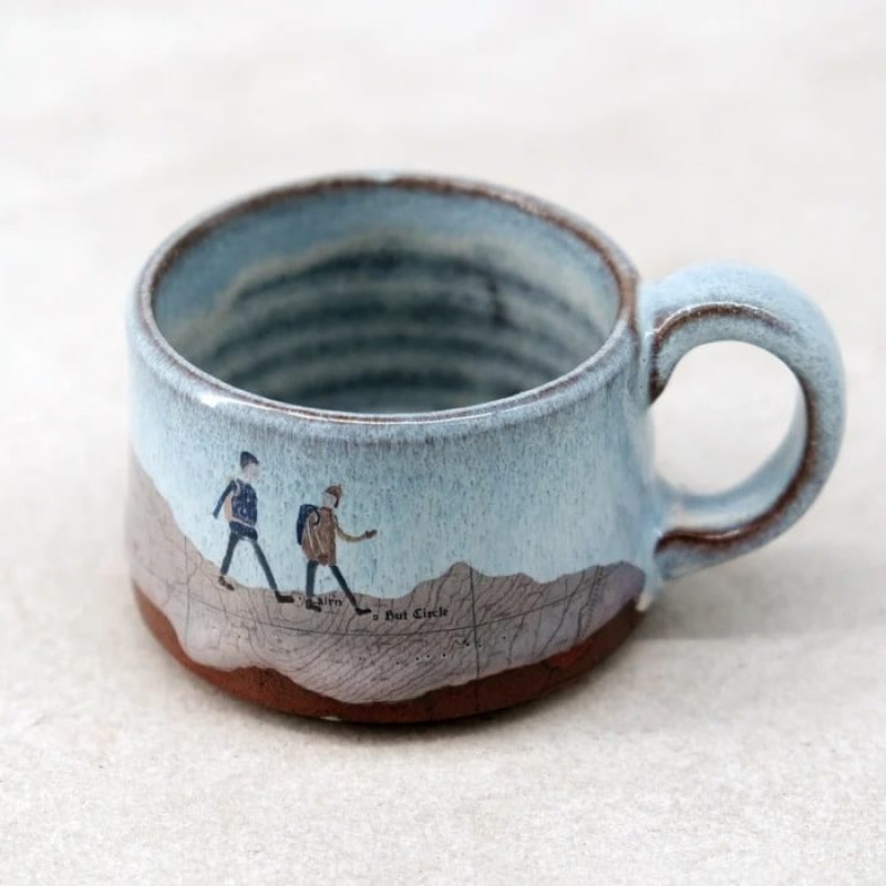Hiker's Espresso cup by Julia Smith
