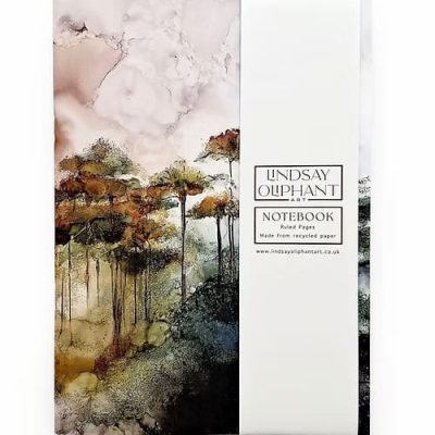 A5 Velvet Touch Notebook - Autumn's Approach