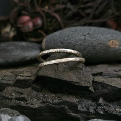 Light Hammer Silver Ring