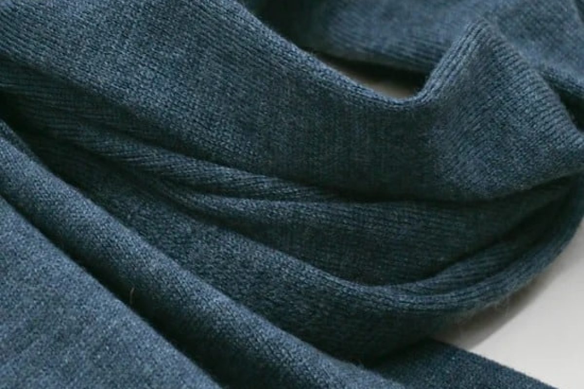 The Eden Herb Dyed Merino Wool Scarf