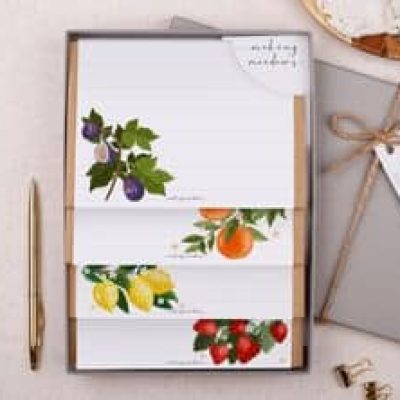 Making Meadows, Fruit Writing Paper Gift Box