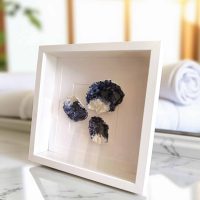 mussels ceramic bathroom art