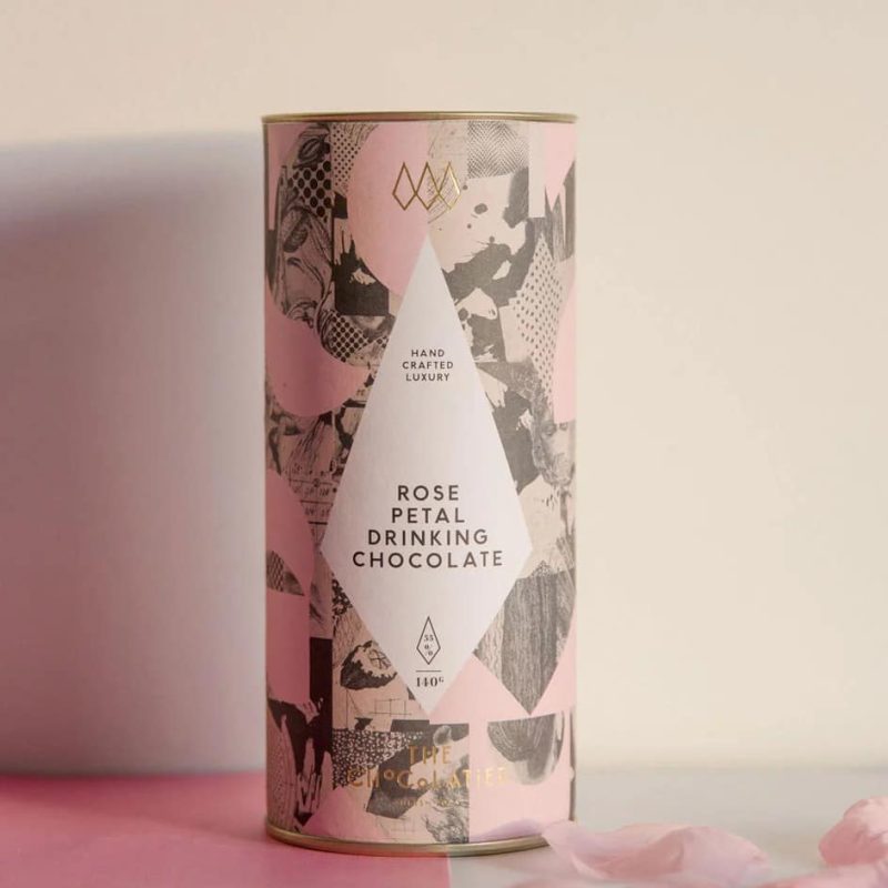 Rose Petal Drinking Chocolate