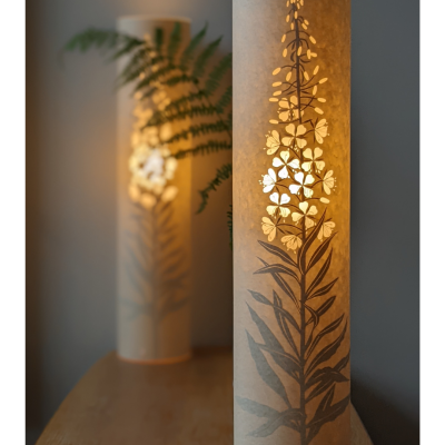 Rosebay Willowherb Table Lamp