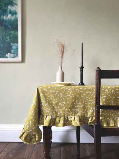 Salt Pan Honey Ecru Fabric