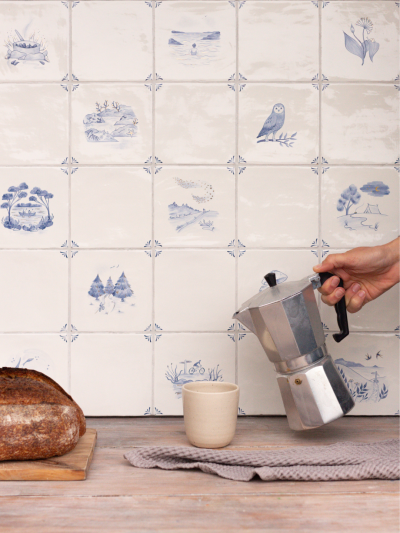Wilderness Delft Tiles