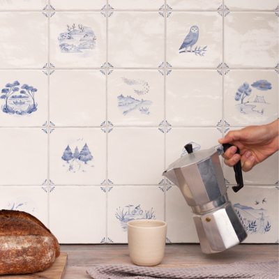 Wilderness Delft Tiles
