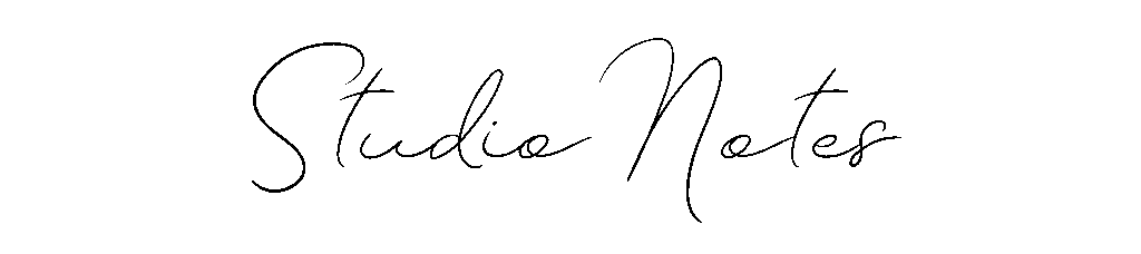 Studio Notes text